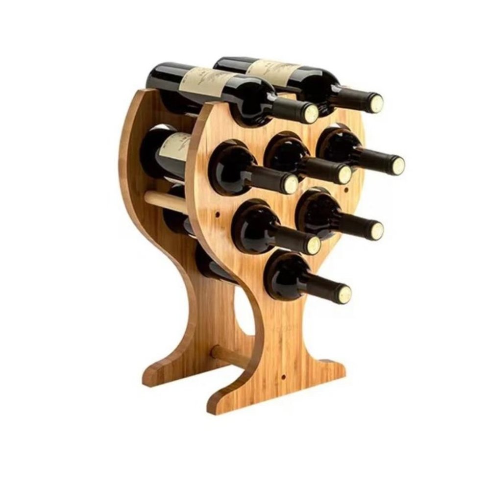 Virago Wine Glass Shaped Wine Rack